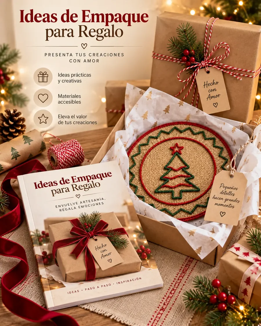 Mockup · Ideas de Empaque para Regalo