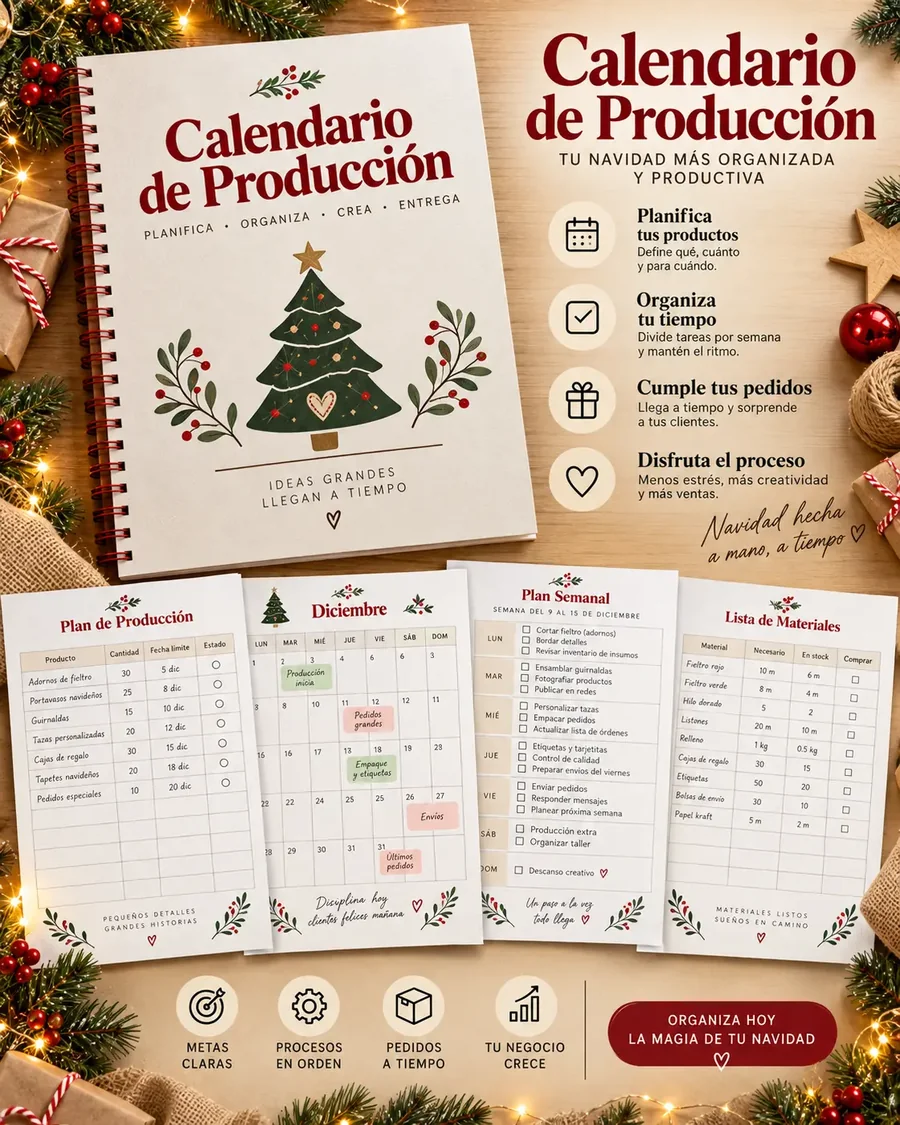 Mockup · Calendario de Producción