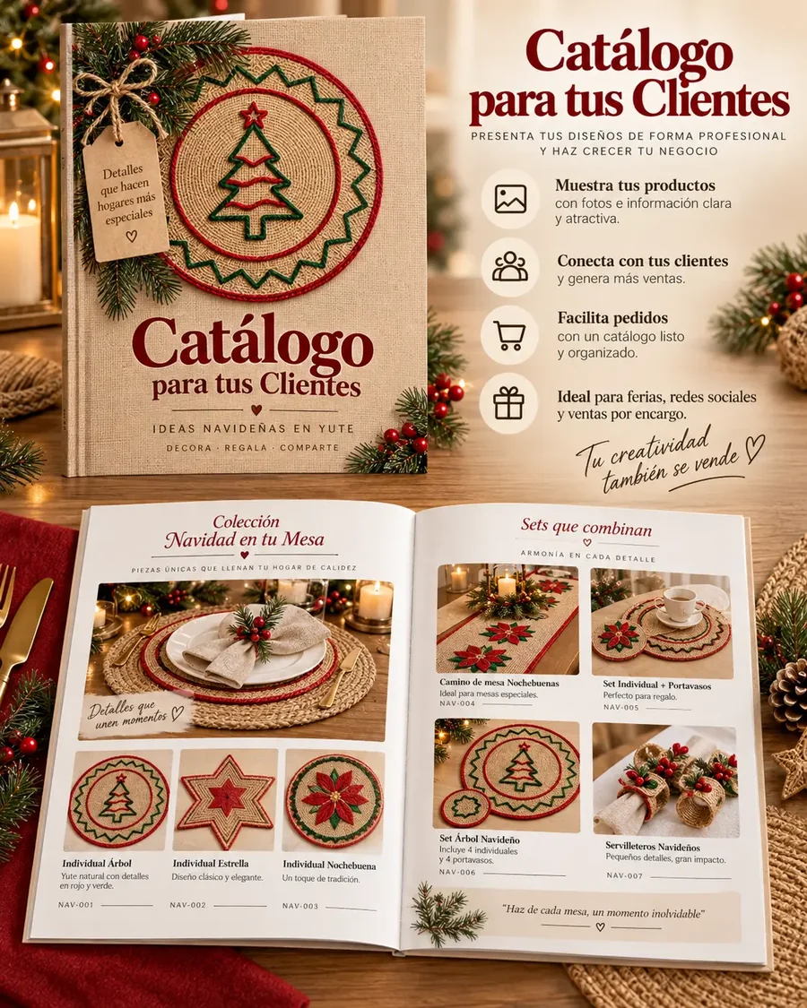 Mockup · Catálogo para tus Clientas